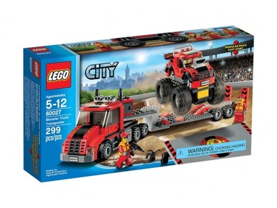 LEGO City 60027 Monster Truck Transporter