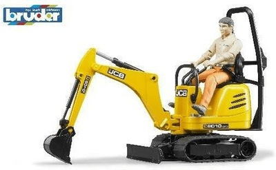 Mikrokoparka JCB 8010 CTS z figurką Bruder