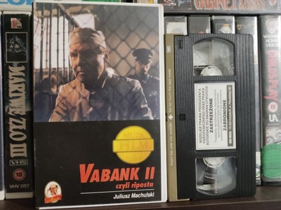 VABANK 2 # JULIUSZ MACHULSKI # kaseta VHS