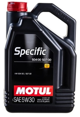 OLEJ SILNIKOWY MOTUL SPECIFIC 5W30 106375