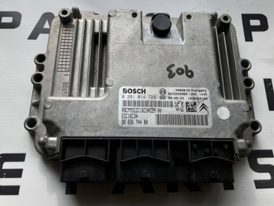 CITROEN PEUGEOT COMPUTADOR DEL MOTOR EDC16C34 0281014729 9665674480 BOSCH  