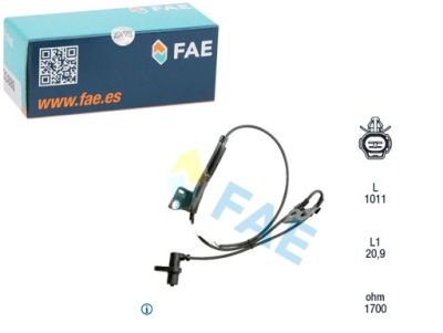Датчик abs toyota fae фото №1