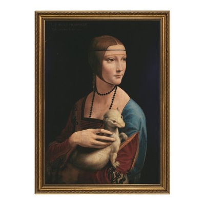 Dama z gronostajem portret Cecylii Gallerani B1