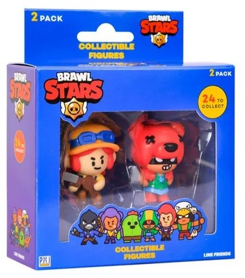 BRAWL STARS zestaw 2 figurek wzór nr1