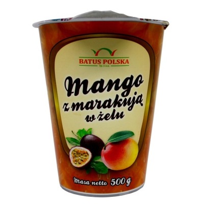 Mango z marakują w żelu frużelina lody gofry 500g