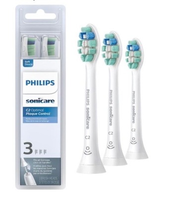 3x KOŃCÓWKI PHILIPS Sonicare C2 OPTIMAL HX9024