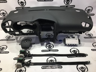 Citroen ds4 przed liftem панель приладів консоль подушка безпеки ремені фото №1