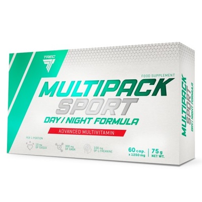 Trec Multipack Sport Day/Night Formula Kompleks Witamin Minerałów 60 kaps