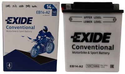 АККУМУЛЯТОР EXIDE BIKE 12V L+ 14AH/145A EB14-A2