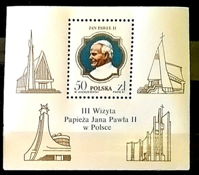 Znaczki Pocztowe Jan Paweł II Polska