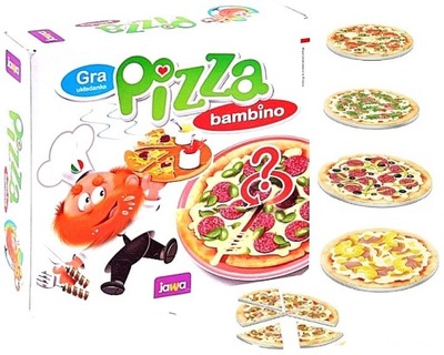 GRA EDUKACYJNA Pizza Bambino UKŁADANKA Jawa PUZZLE