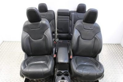 Сиденья кожа кожа салон обивка jeep cherokee kl фото №1