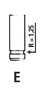 FRECCIA R6427/RNT КЛАПАН ВЫПУСКНОЙ 