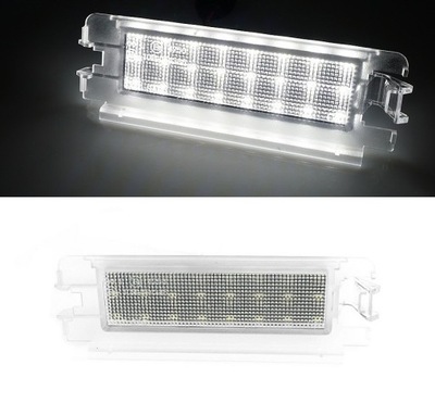 Ліхтарі номерного знака реєстраційний renault clio ii 01- фото №1