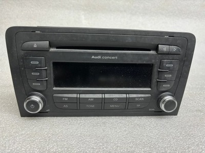 RADIO CD CONCERT AUDI A3 8P FL RESTYLING 8P0035186AB FV  