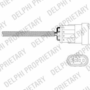 ЗОНД ЛЯМБДА DELPHI ES20344-12B1 ES2034412B1