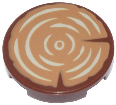 LEGO 14769pb196 TILE PŁYTKA gładka 2x2 PIEŃ (1g)