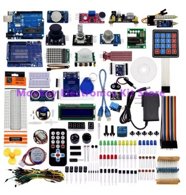 ZESTAW STARTOWY DO PROGRAMOWANIA OEM XXL STARTER KIT UNO R3 ARDUINO BOX
