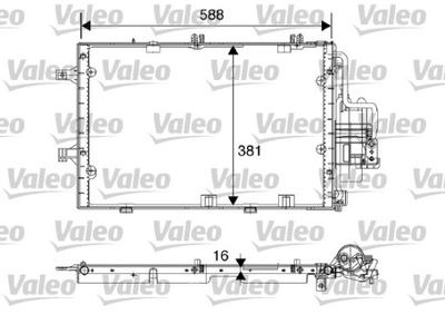 VALEO 817843 AUŠINTUVAS KONDICIONAVIMO OPEL 