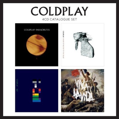 COLDPLAY - 4 Katalogowe Płyty 4 Albumy PAKIET 4CD