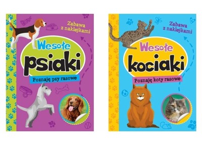 Wesołe Kociaki Psiaki, poznaję Kot Psy rasowe