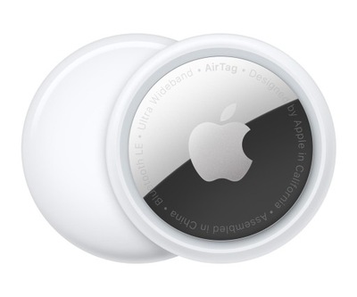 Lokalizator Apple AirTag Bluetooth Srebrny
