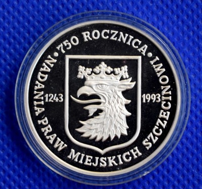 200000 ZŁ SZCZECIN 1993 MENNICZA