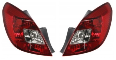 Opel corsa d 5d 06-14 комплект лампа задніх valeo фото №1