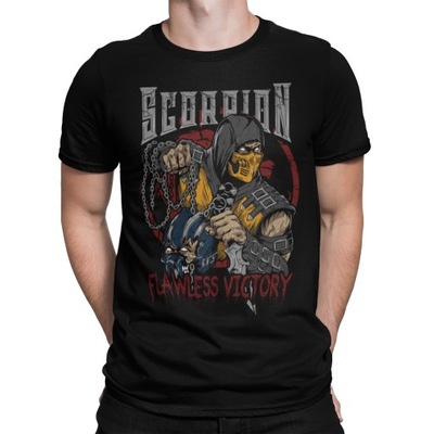 MORTAL KOMBAT Scorpion T-Shirt Koszulka L