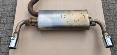 Volvo xc60 r-design 2.4 d5 выхлоп гаситель конечный фото №1