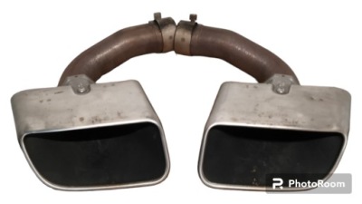 Наконечники вихлоп porsche cayenne 9y0 фото №1