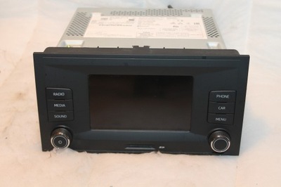 Мультимедіа зчитувач mib радіо cd seat leon ateca фото №1