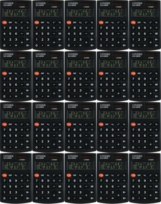 Kalkulator kieszonkowy CITIZEN SLD-200NR x20