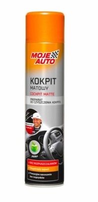 MOJE AUTO KOKPIT MATOWY JABŁKO 600ML