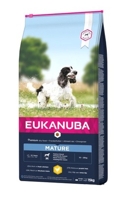 EUKANUBA Thriving Mature Medium Breed 15kg USZKODZONY