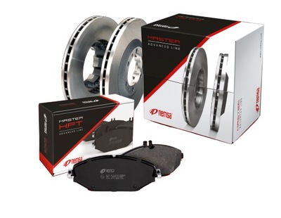 Тормозные колодки + тормозные диски перед ford focus iii 3 mk3 278mm фото №1