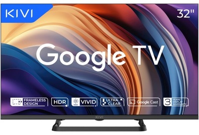 Telewizor KIVI 32H710QB 32" LED Google TV