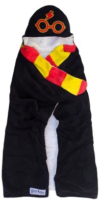 HARRY POTTER koc / narzutka z kapturem 120x150