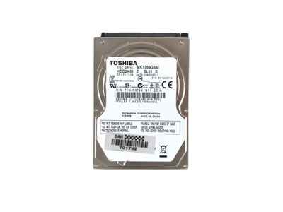 Dysk HDD 1TB 5400RPM MK1059GSM TOSHIBA