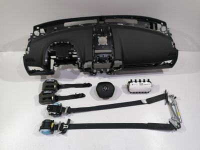 Renault koleos 2 ii 2018 панель приладів консоль подушка безпеки подушки безпеки ремені oryg демонтаж фото №1