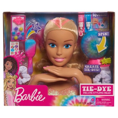 Głowa do stylizacji Barbie Deluxe