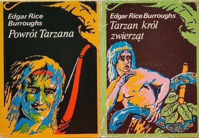 Powrót tarzana Edgar Rice Burroughs x 2 książki