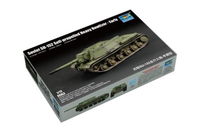 TRUMPETER SU-152 SAMOBIEŻNA CIĘŻKA HAUBICA 07129 SKALA 1:72