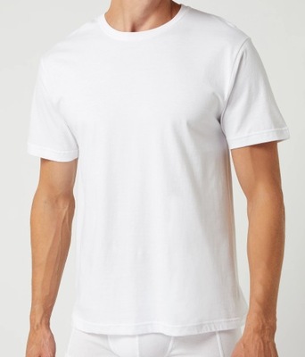Tom Tailor Biała koszulka T-shirt biały rozmiar XXL