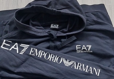 EA7 emporio armani bluza męska z kapturem r. XXL