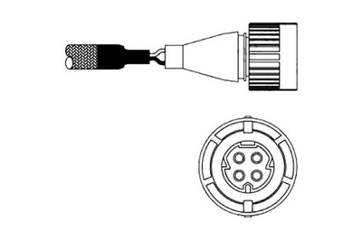 Delphi es10986-12b1 датчик лямбда-зонд фото №1