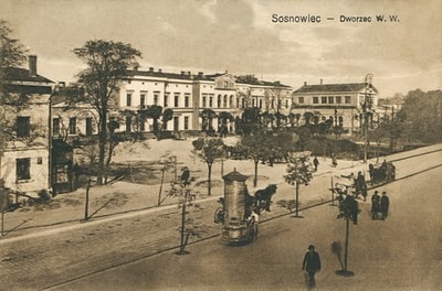 Sosnowiec Dworzec - Reprodukcja 4795