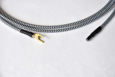 Kabel uziemiający gramofonu 125 TECHNICS wtyk VINT