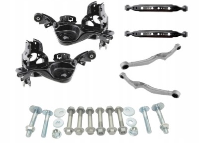 Важелі задня kpl + болти l+p nissan qashqai j10 07- фото №1