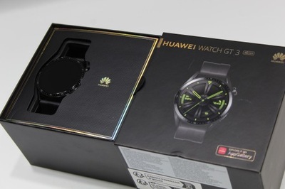 BDB Huawei Watch GT 3 46mm Black Stainless Steel Smartwatch